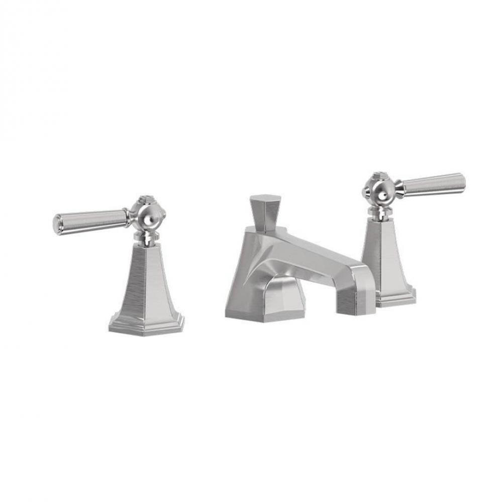 Waldorf Widespread Basin Faucet with Metal Lever Handles SN