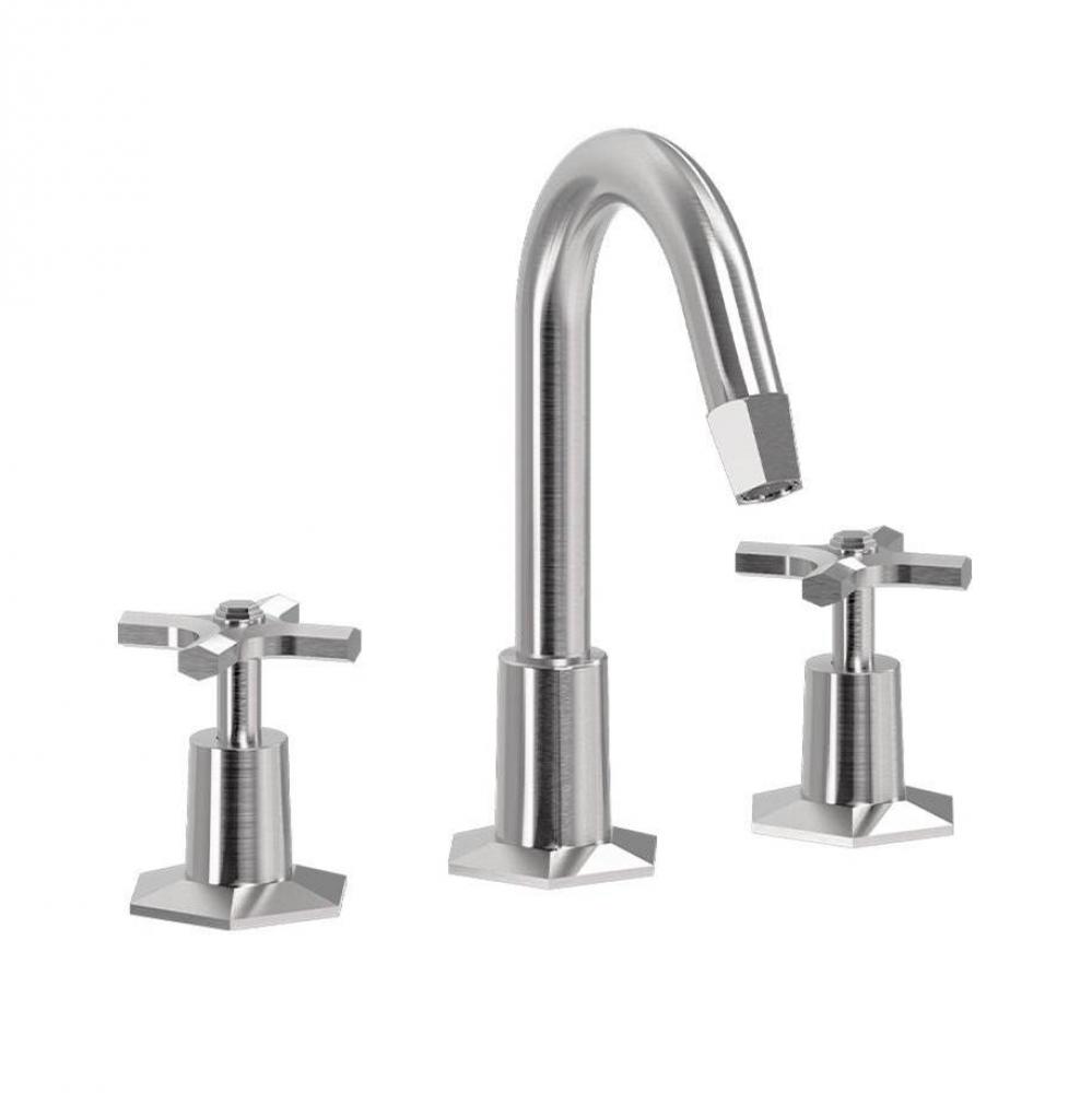 Waldorf Basin Faucet with Tall Spout and Cross Handles SN