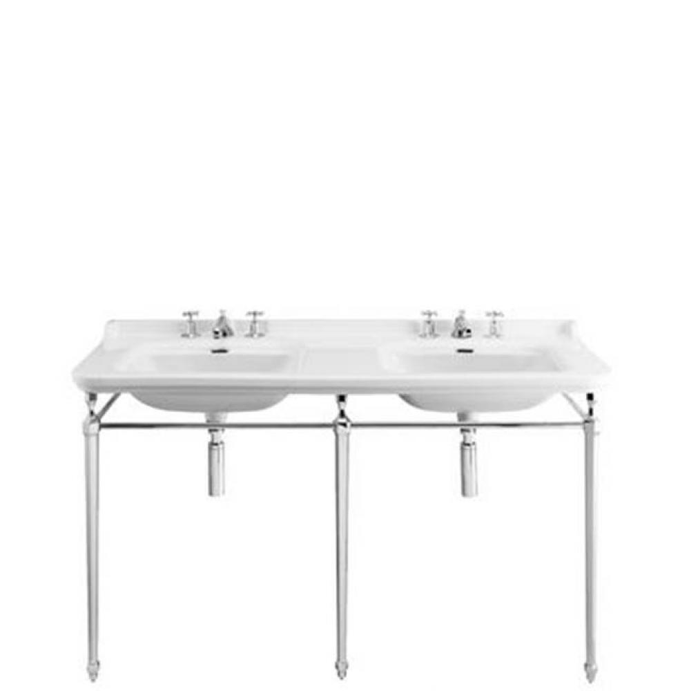 Waldorf 59'' Double Basin Console Set