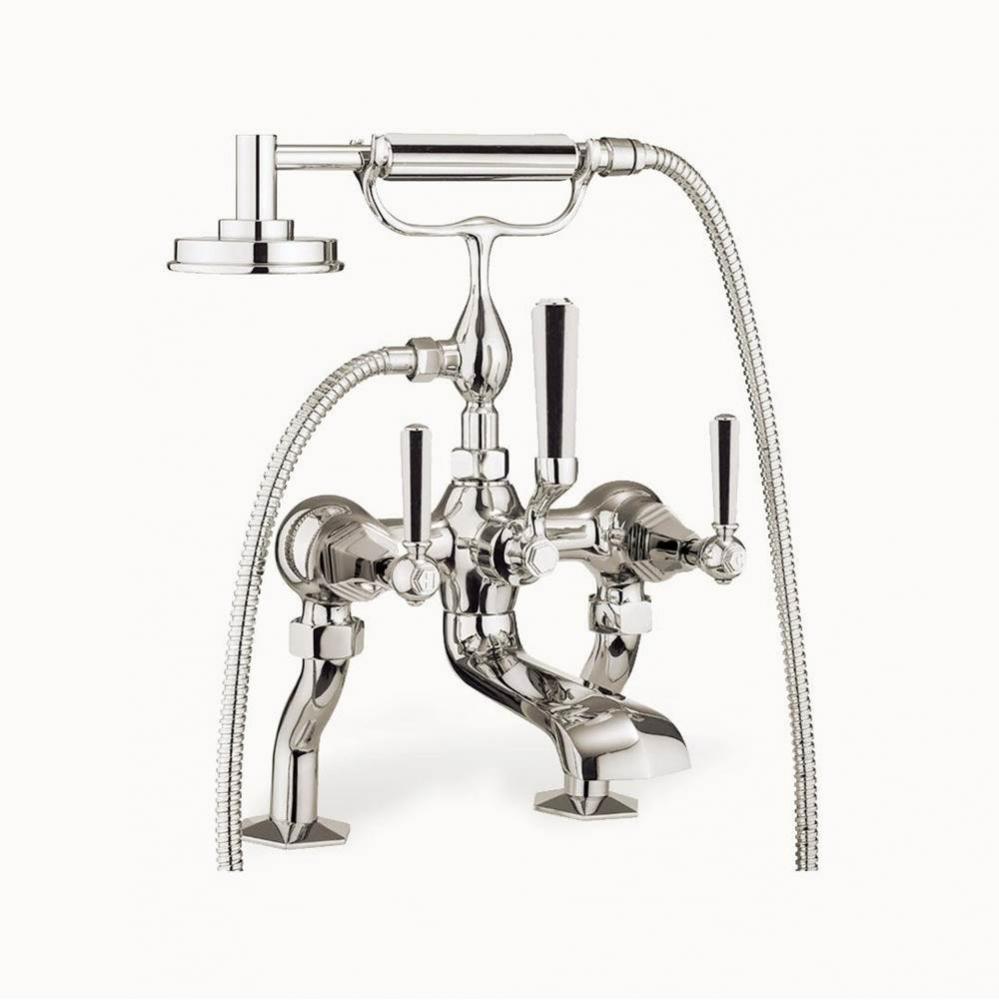Waldorf Exposed Tub Faucet with Metal Lever Handles PN