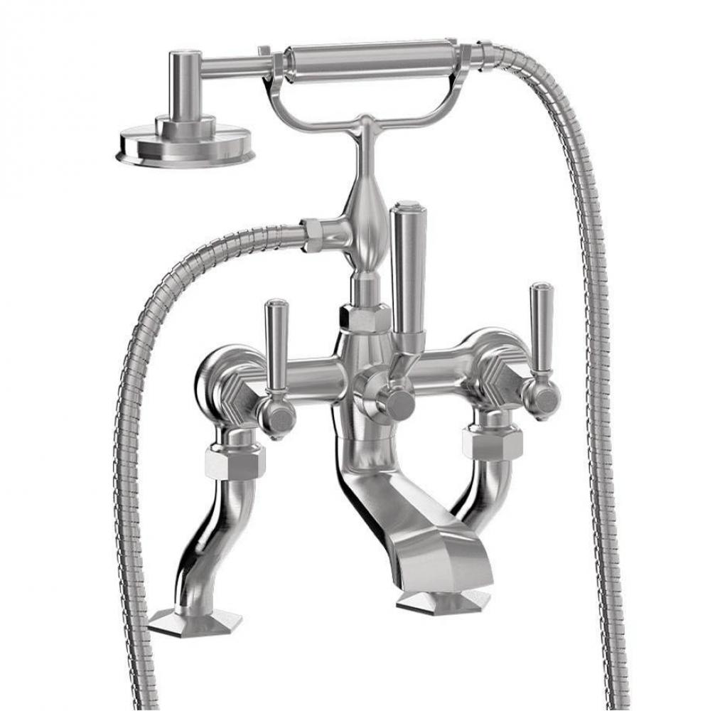 Waldorf Exposed Tub Faucet with Metal Lever Handles SN