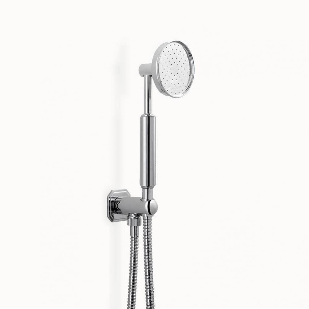 Waldorf Metal Handshower Set With Hose and Bracket with Outlet PC