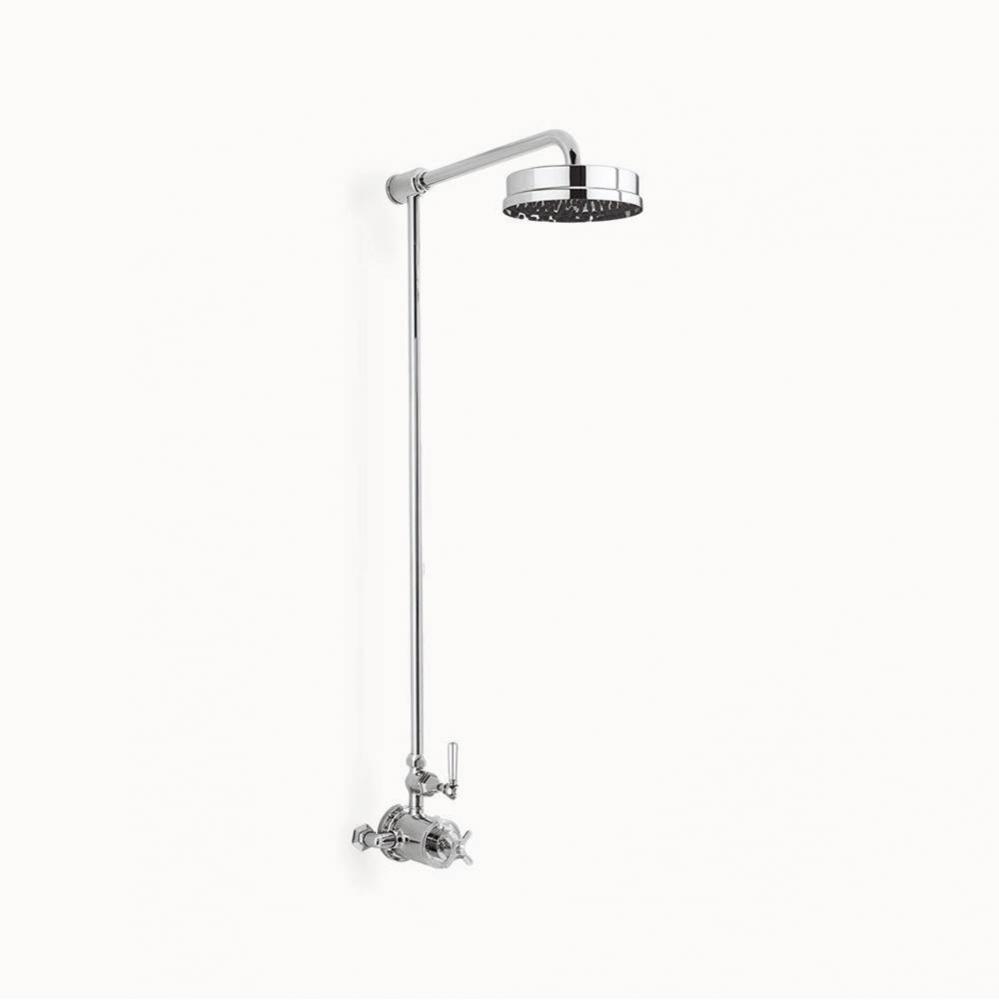 Waldorf Exposed Shower with Metal Lever Handle PC