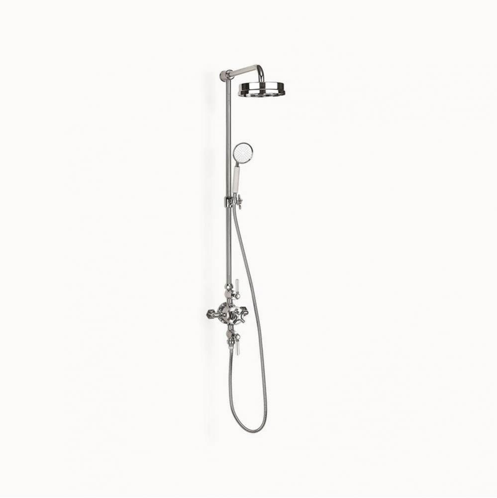 Waldorf Exposed Shower with Metal Lever Handles (Slider) PC