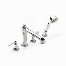 Crosswater London 11-03-T-PC - Berea Deck Tub Faucet with Handshower Trim PC