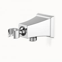 Crosswater London 14-35-PC - Leyden Wall Bracket with Outlet PC