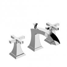 Crosswater London 14X-08-PC - Leyden X Widespread Basin Faucet PC