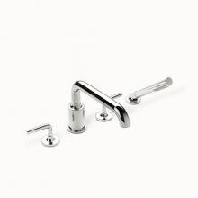 Crosswater London 17-03-T-PC - Taos Deck Tub Faucet with Handshower Trim PC
