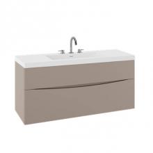 Crosswater London US-PRO48DCO-U - Mpro Double Drawer Unit With Smith Basin Top, 48In, Coffee