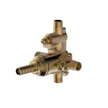 Crosswater London TH2-RGH - Rough - 3/4'' Dual Thermo Valve with Volume Control/Diverter