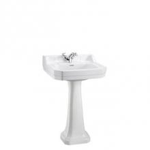 Crosswater London US-B4-US-P1 - Edwardian 22'' Pedestal Basin