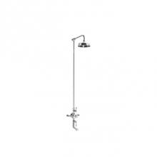 Crosswater London US-BEL_BSMC_MLV - Belgravia Exposed Tub and Shower Set with Metal Lever Handles PC