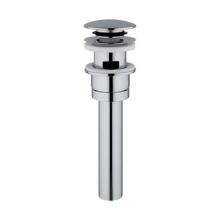 Crosswater London US-BSW0103BB - Basin Push Drain with Overflow