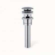 Crosswater London US-BSW0103C - Basin Push Drain With Overflow PC DISCONTINUED - Replaced with US-BSW0117C