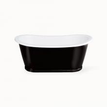 Crosswater London US-N25BCS - Balthazar Bathtub (Black Exterior)