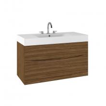 Crosswater London US-PRO39DAW+ - MPRO 39'' Vanity American walnut