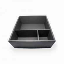 Crosswater London US-PROORGB3ANT - MPRO 3-section Base Drawer Organizer Anthracite