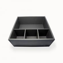 Crosswater London US-PROORGB4ANT - MPRO 4-section Base Drawer Organizer Anthracite