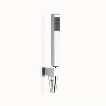 Crosswater London US-SK962C - Modern Square Handshower Set with Hose and Bracket with Outlet PC