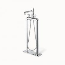 Crosswater London US-UN399TFC_LV - Union Floor-mount Tub Filler with Lever Handles PC