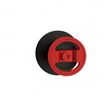 Crosswater London US-UNVCDIVMB_RR - Union VC/Diverter Trim with Red Round Handle MB