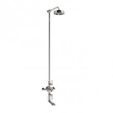 Crosswater London US-WF_BSMN_LS - Waldorf Exposed Tub & Shower Polished Nickel