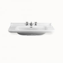 Crosswater London US-WF1003SCW - Waldorf 39'' Three-hole Basin