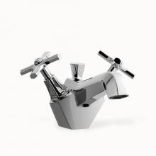 Crosswater London US-WF110DPC - Waldorf Single-hole Basin Faucet with Cross Handles PC