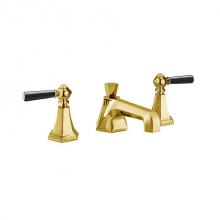 Crosswater London US-WF130DPB_BLV - Waldorf Widespread Basin Faucet with Black Lever Handles B