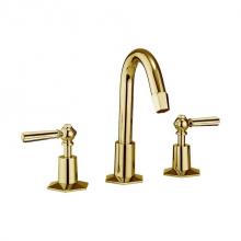 Crosswater London US-WF135DPB_BBLV - Waldorf Basin Faucet with Tall Spout and Metal Lever Handles B