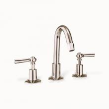 Crosswater London US-WF135DPN_NLV - Waldorf Basin Faucet with Tall Spout and Metal Lever Handles PN