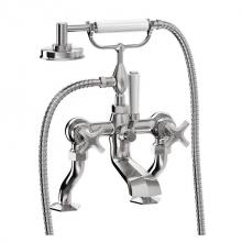 Crosswater London US-WF422DS - Waldorf Exposed Tub Faucet with Cross Handles SN