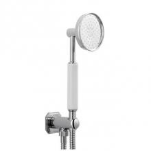 Crosswater London US-WF964175N_W - Waldorf White Handshower Set With Hose and Bracket with Outlet (1.75 GPM) PN