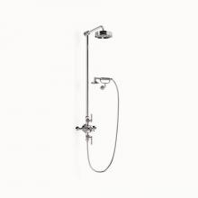 Crosswater London US-WF_CRADLEN_NLV - Waldorf Exposed Shower with Metal Lever Handles (Cradle) PN