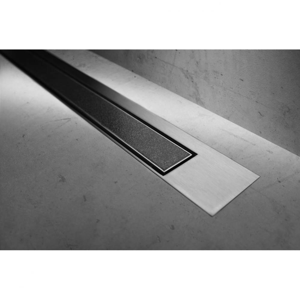 Modulo Trim Z3 Zero/Tile TAF-brushed 39 3/8'' (1000mm)