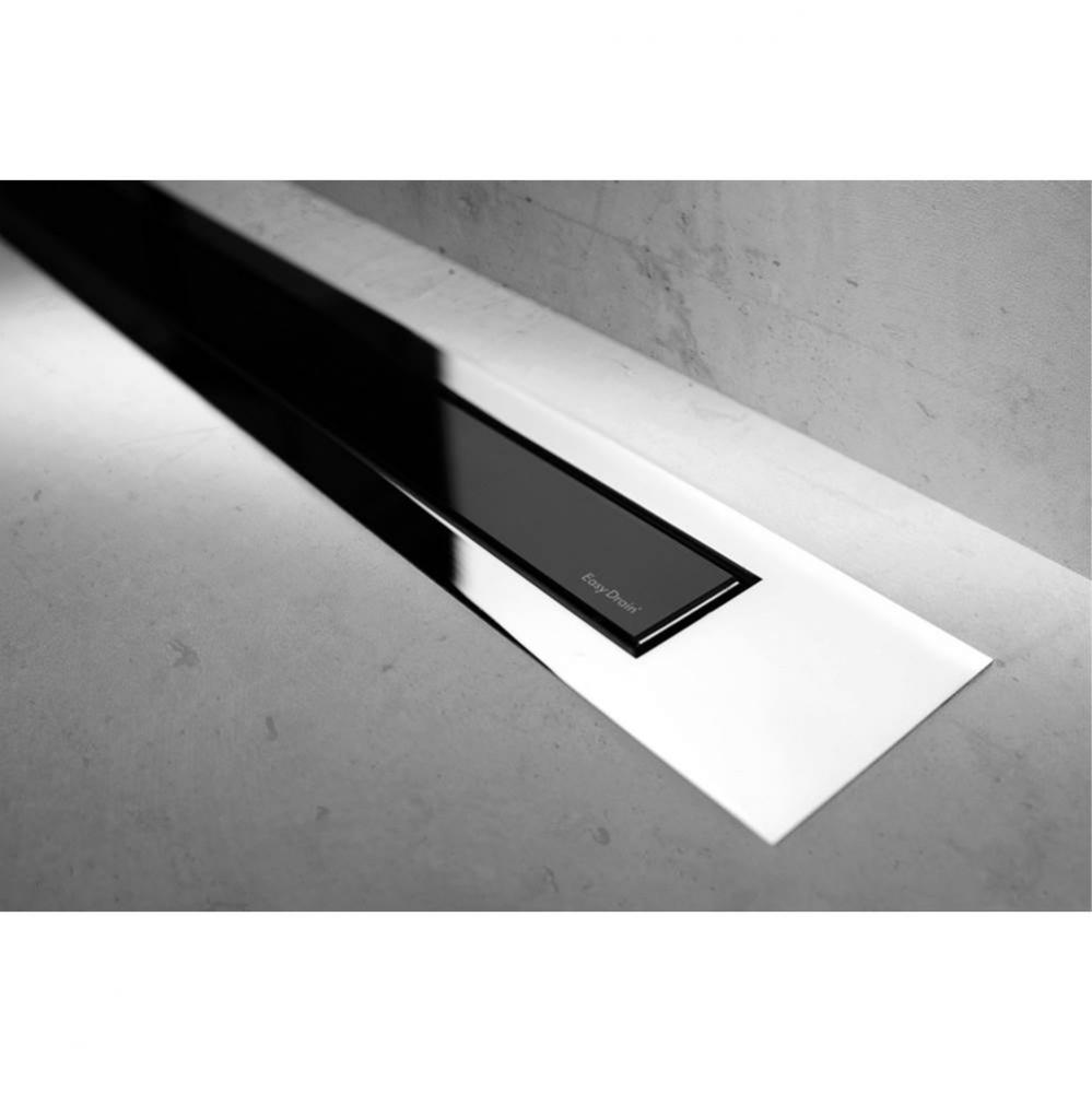 Modulo Trim Z4 Glass Matt Black TAF-Chrome 39 3/8'' (1000mm)