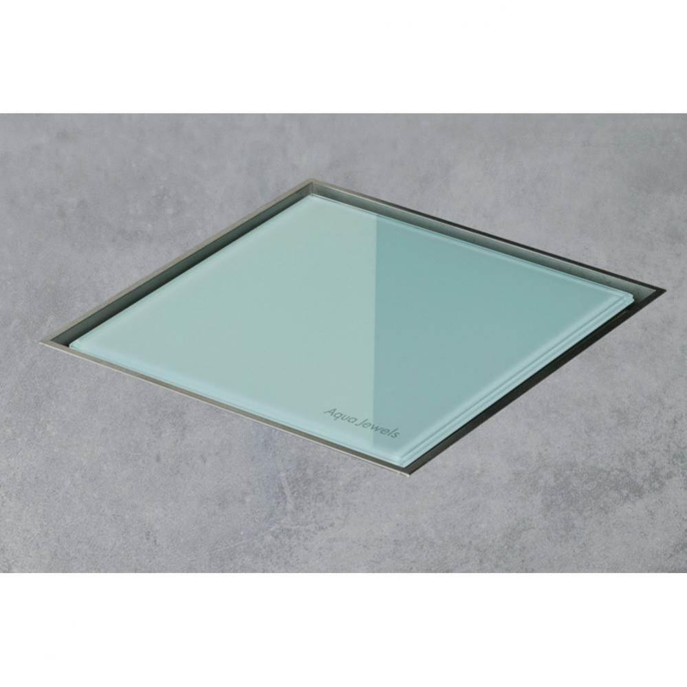 Aqua Jewel Quattro 2'' 8''x 8'' (20 x 20 cm), TAF Glass Green