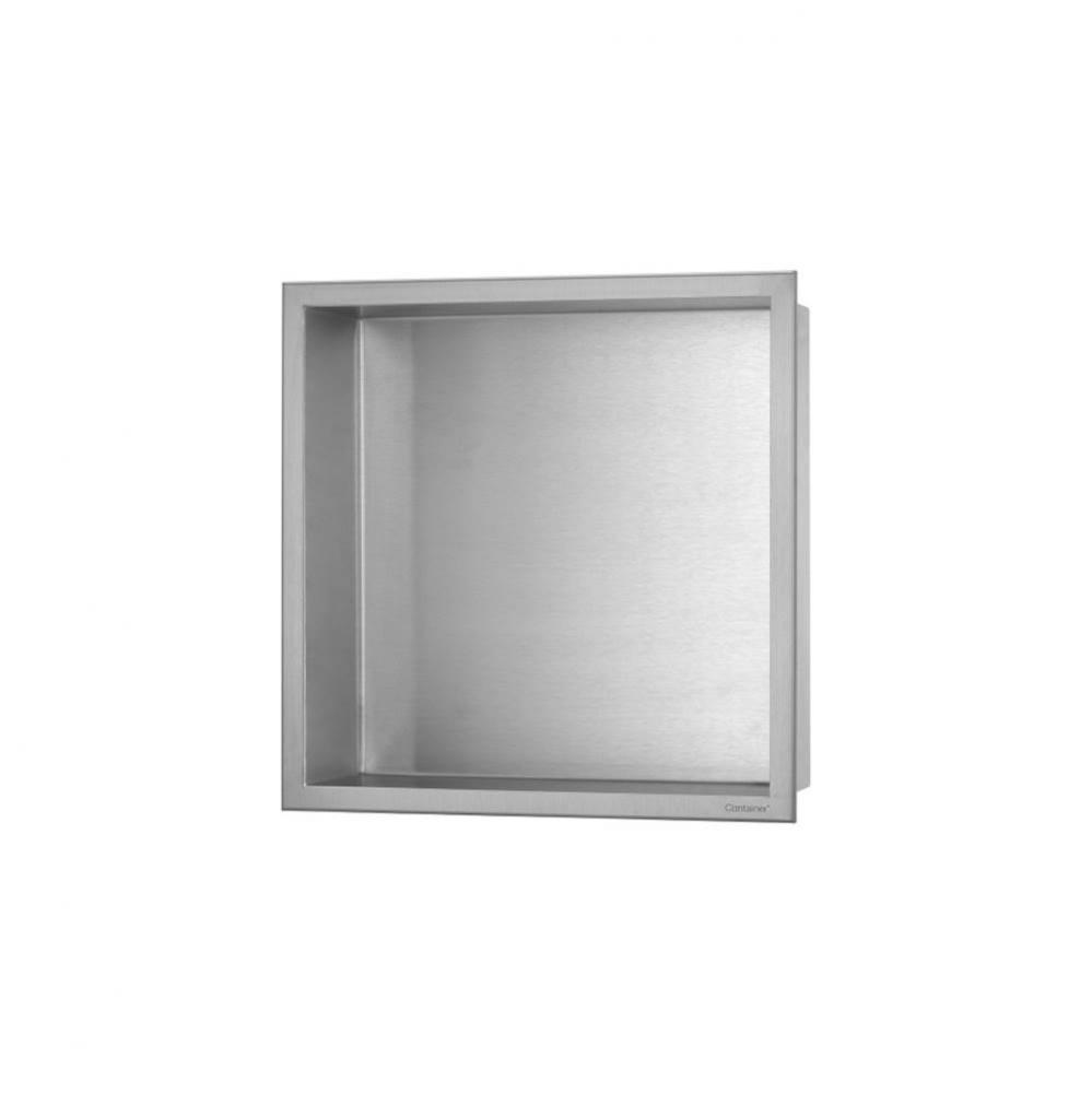 ESS Box 10 12''x12''(300x300mm) Stainless Steel with frame brushed stainless s