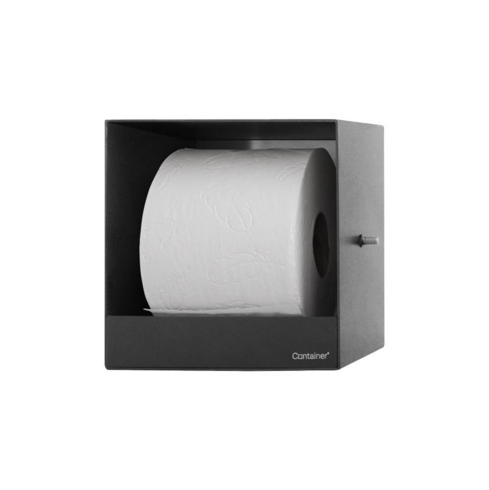 Container ROLL without Frame Toilet paper holder, Anthracite
