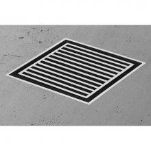 Easy Drain USA AJQ4-10x10-BW - Aqua Jewel Quattro 2'' 4''x4'' (10x10cm), TAF Boardwalk