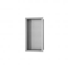 Easy Drain USA BOX-15x30x10 - ESS Box 10 6''x12''(150x300mm) Stainless Steel with frame brushed stainless st