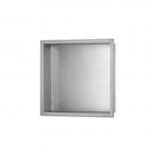 Easy Drain USA BOX-30x30x10 - ESS Box 10 12''x12''(300x300mm) Stainless Steel with frame brushed stainless s