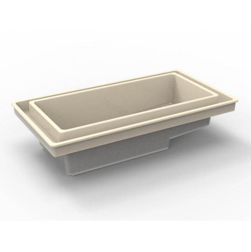 AUBURN 8066 METRO TUB ONLY- BISCUIT