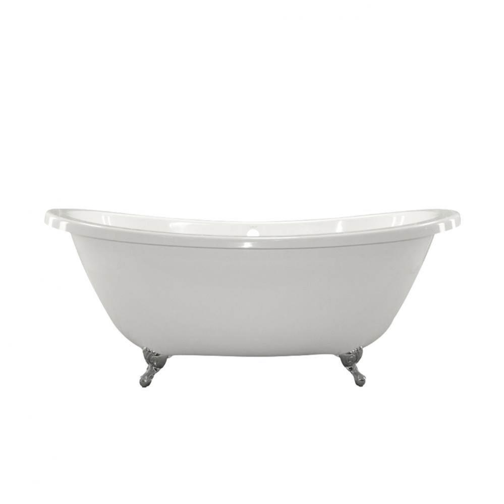 ANDREA 7238 STON FREESTANDING TUB ONLY - ALMOND