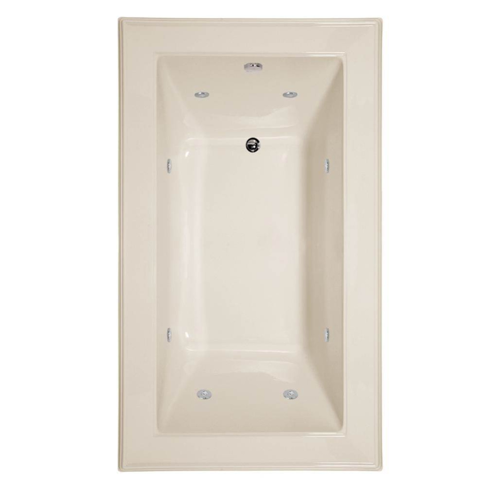 ANGEL 7242 AC END DRAIN W/WHIRLPOOL SYSTEM-BONE