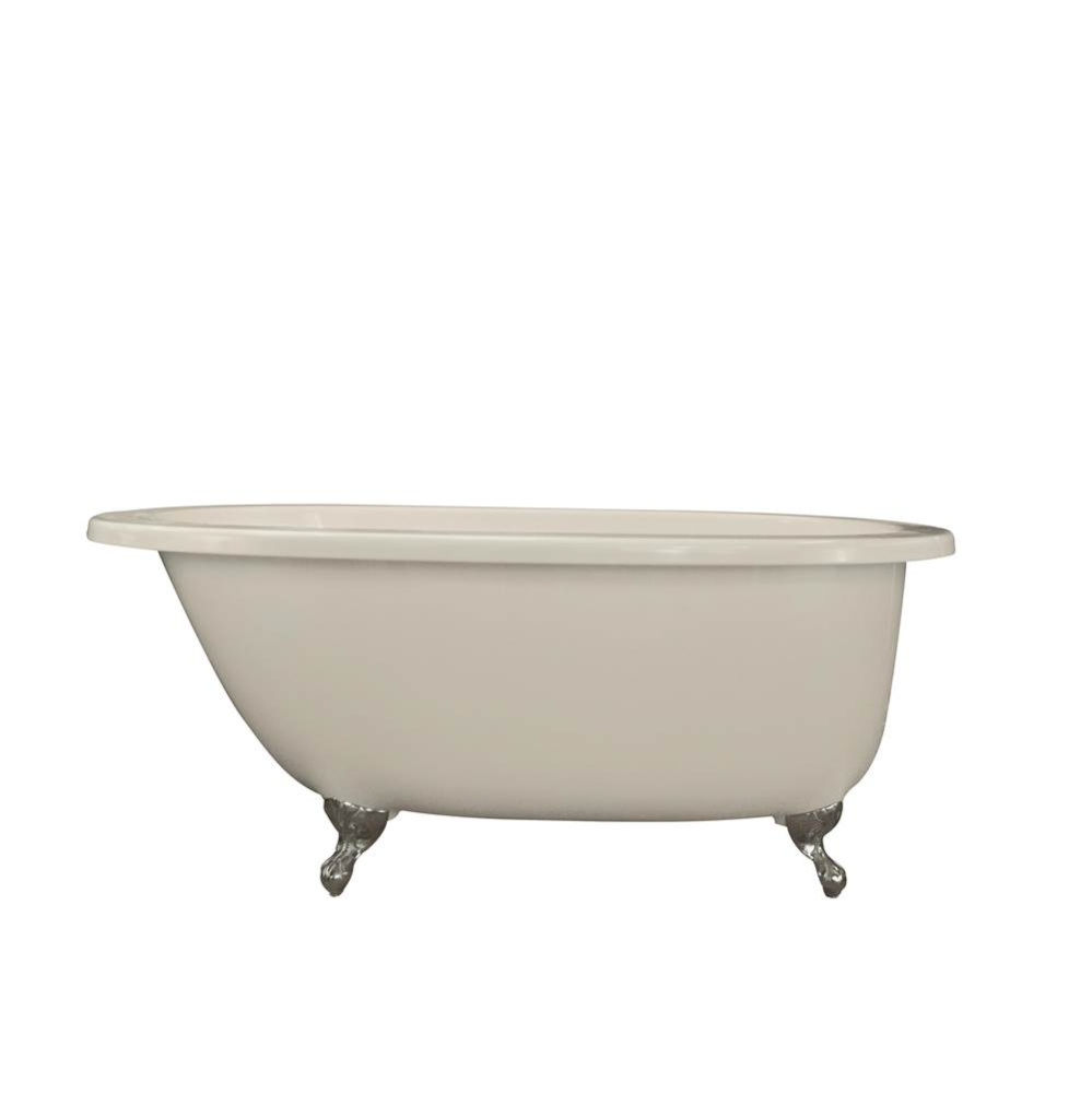 ANNETTE 6536 STON W/ FLAT DECK, TUB ONLY - ALMOND