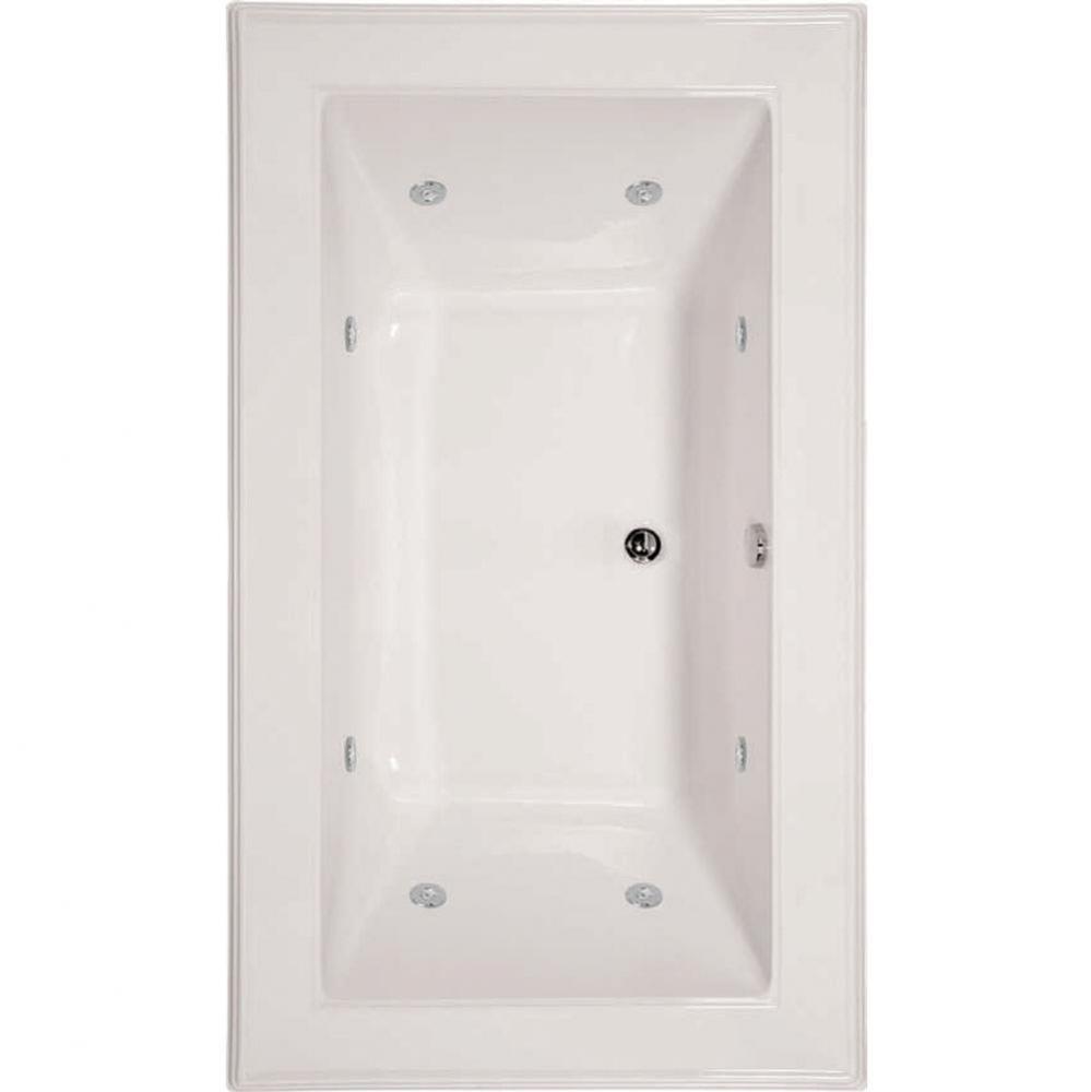 ANGEL 7242 CENTER DRAIN - AC W/WHIRLPOOL SYSTEM-WHITE