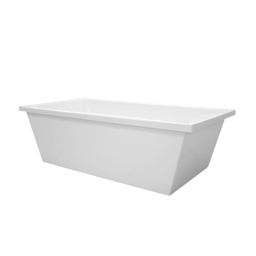 CHEYENNE, FREESTANDING TUB ONLY 66X36 - -WHITE