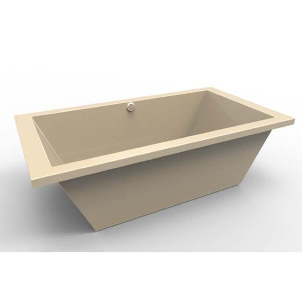 CHEYENNE, FREESTANDING TUB ONLY 72X36 - -BONE