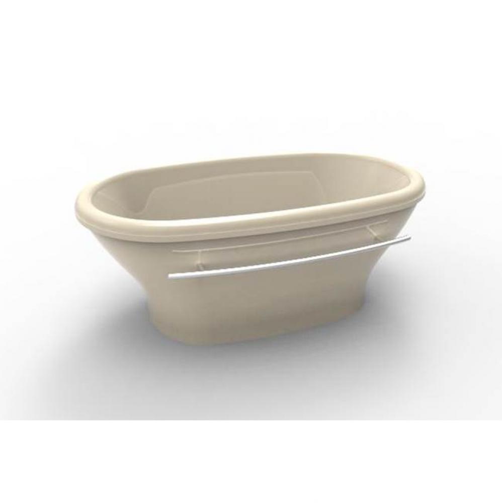 CHLOE 7040 FREESTANDING TUB ONLY - BISCUIT